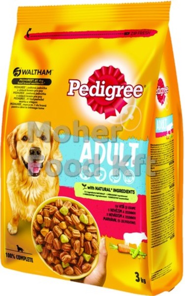 Pedigree   3 kg Marha-Zöldség