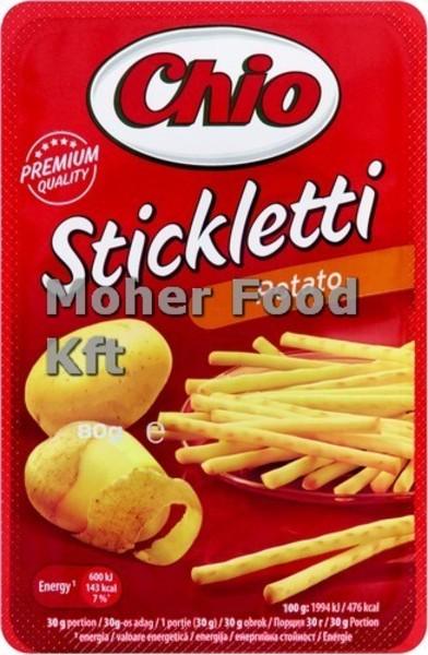Chio Stickletti 80g Burgonyás