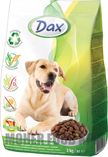 Dax Sz&aacute;raz Kutya 3kg MarBaZ&ouml;ld