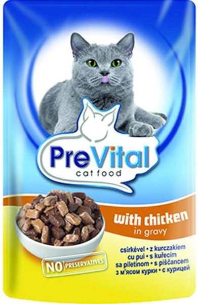 PreVital Macska 100g  Csirke
