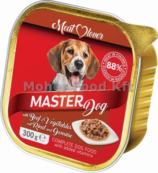 Master Dog Paté 300g MarhaZöld