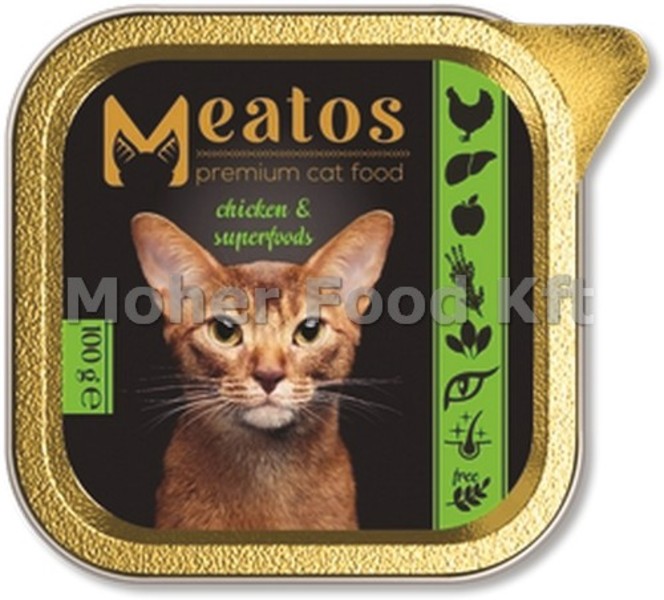 Meatos Macska Pat&eacute; 100g Csirke
