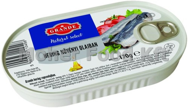 Grande 170g Hering Olajban