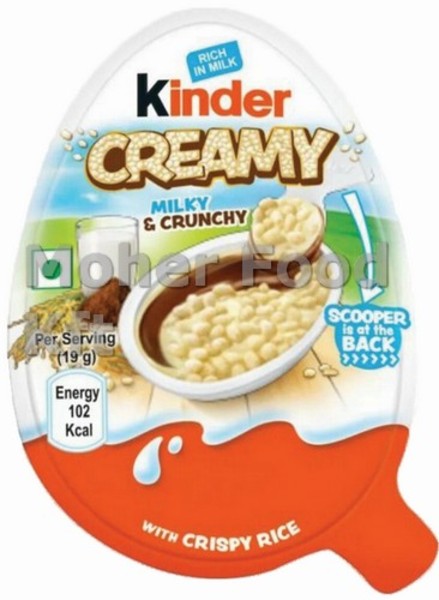 Kinder Creamy Milky&Crunchy19g