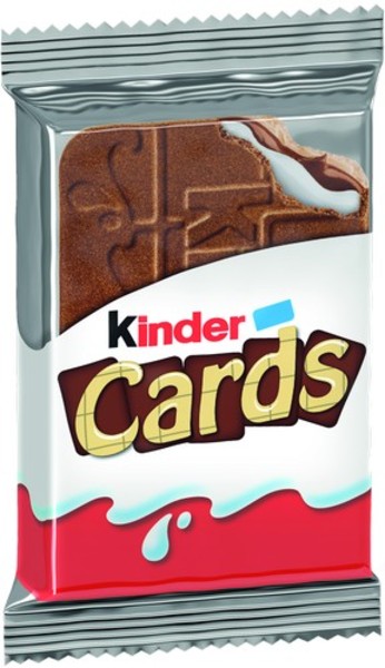 Kinder Cards T2x30 box of 30 pieces of 25.6 g