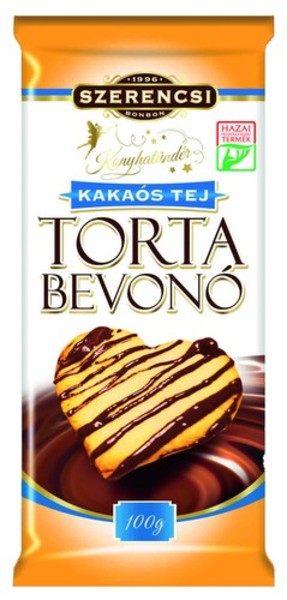 Szerencsi Tortabevonó100gTej##