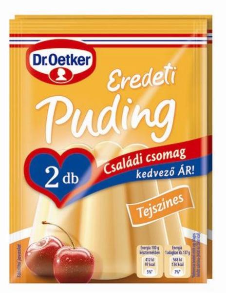 Dr.Oetker Pud 2x40g Tejszín