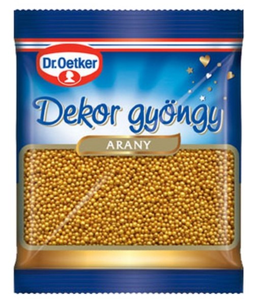 Dr.Oet Dekor Gyöngy 30g Arany