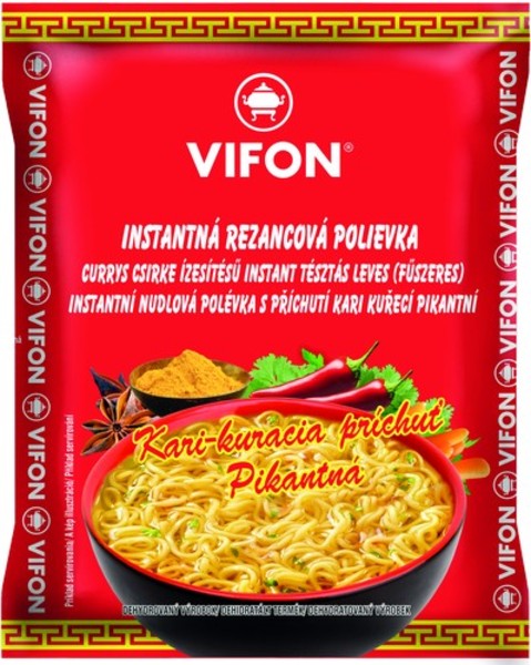 Vifon Inst Tészt Lev 60g Curry