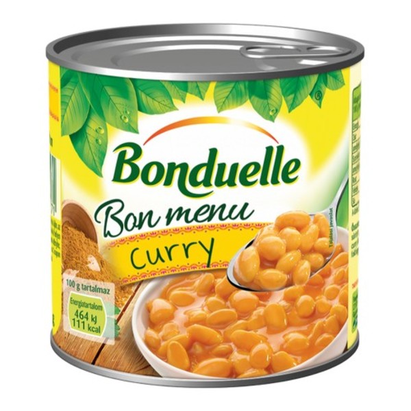 Bonduelle Fehérbab Curry 430g