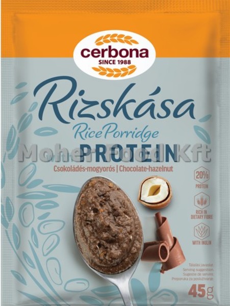 Cerb Rizskása CsokiMogyProt45g