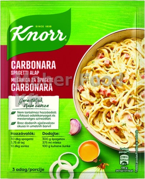 Knorr Alap Carbonara      36 g