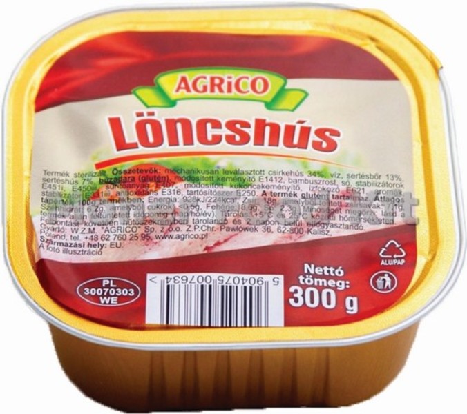 Agrico L&ouml;ncsh&uacute;s 300g
