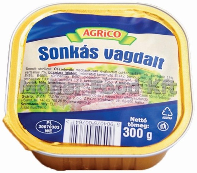 Agrico Sonk&aacute;s Vagdalt 300g
