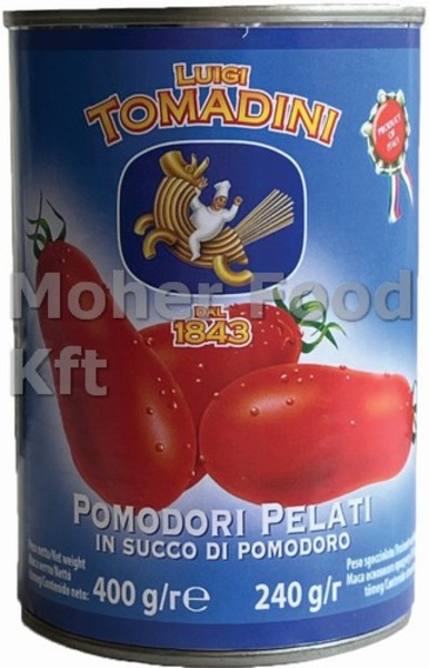 Paradicsom 400g Eg&eacute;sz Tomadini
