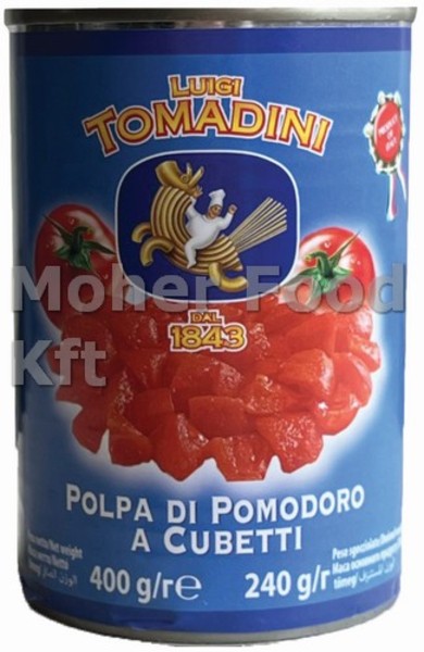 Paradicsom 400g Darab Tomadini
