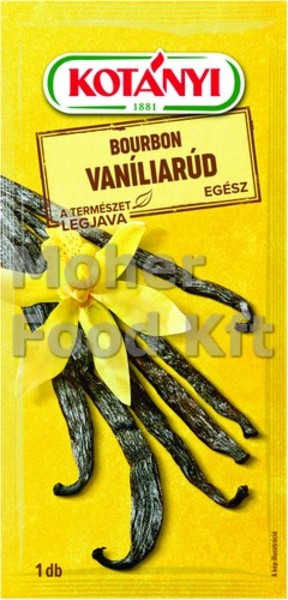 Kotányi Bourb Vaníliarúd 1,5 g