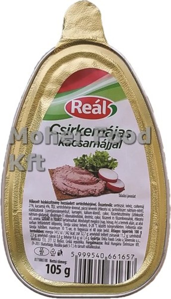 Reál 105g CsiremájasKacsamájja
