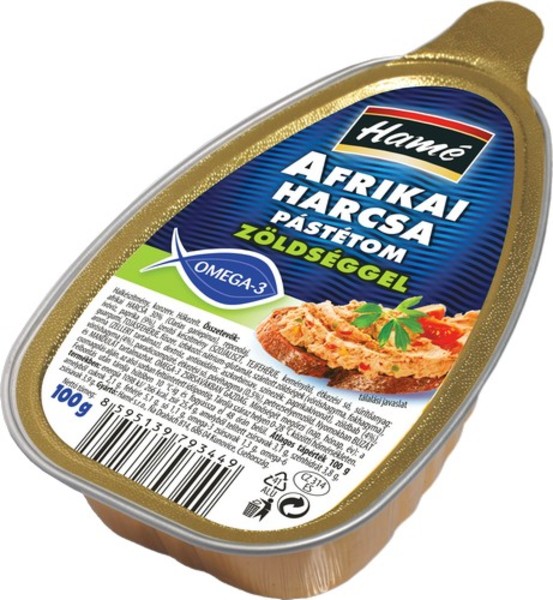 Hamé 100g Afrikai Harcsa Zölds