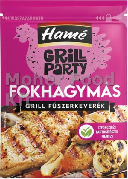 Hamé Grill Fűszer 25g Fokhagym