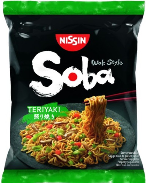 Nissin Soba Bag 110 g Teriyaki