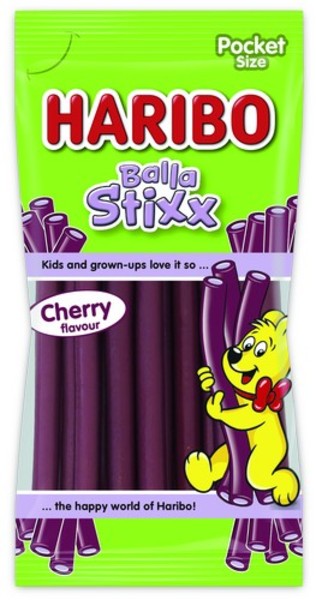 Haribo 80g Balla StixxCherry