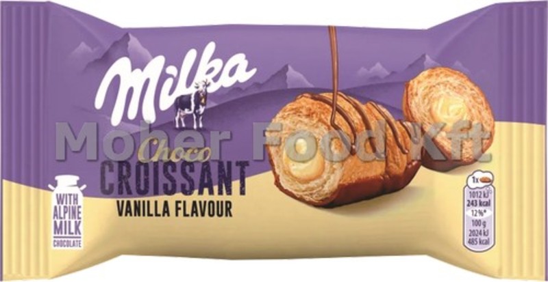 Milka Croissant 50g Vaníliás