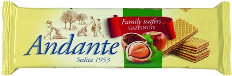 Andante Ostya 130g Mogyorós