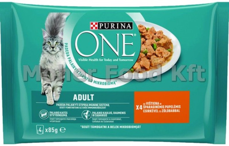 Purina One Macska 4x85g Csirke