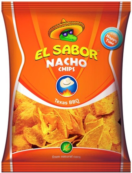 El Sabor Nacho Chips 100gBBQ