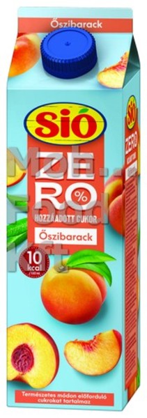 Si&oacute; 1l Zero Őszibarack 20%