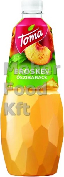 Toma 1,0l PET Őszibarack20%DRS