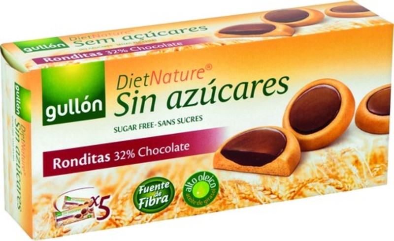 Gullon Keksz 186g Ronditas