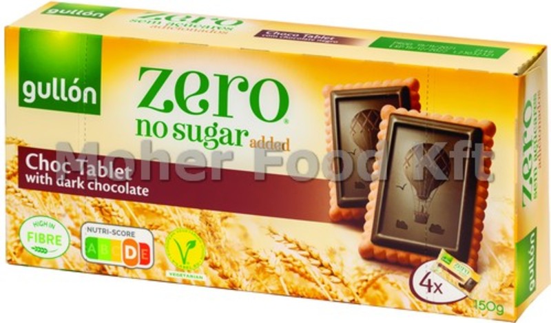 Gullon Keksz 150g Choco Tablet