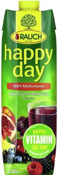 Happy Day 1l Red Multi 100 %