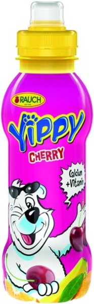 Yippy 0,33 Pet Sportkup Cherry