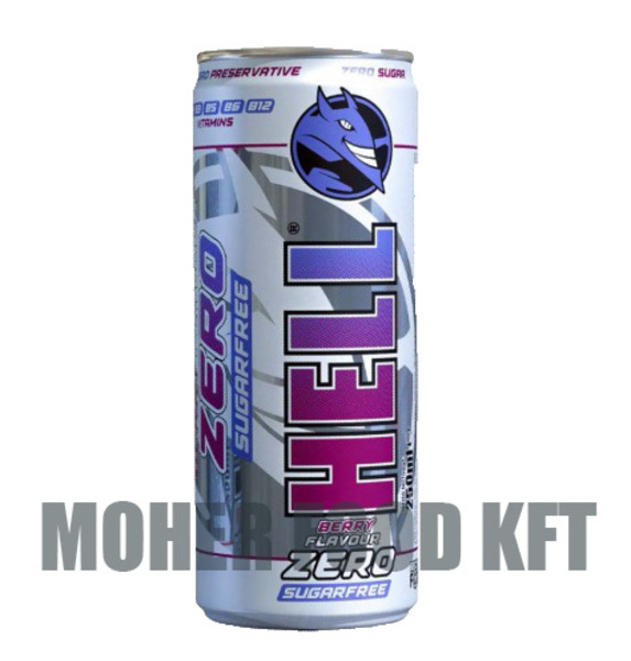 Hell 250ml Zero Berry DRS