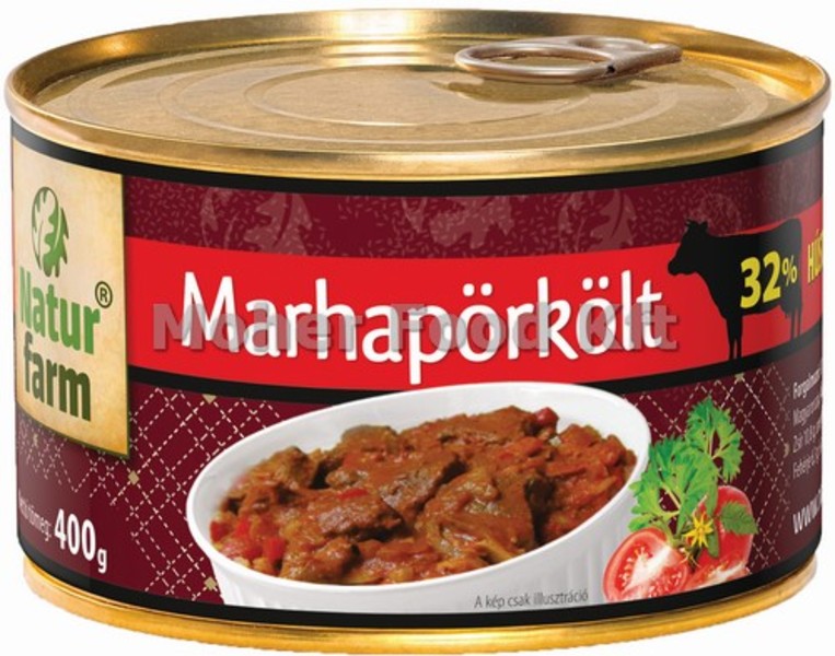 NaturFarm 400g Marhapörkölt