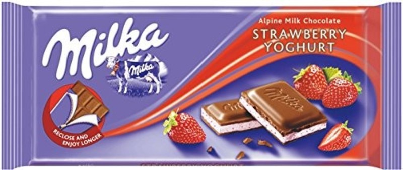 Milka 100g Eper-Joghurt   ##