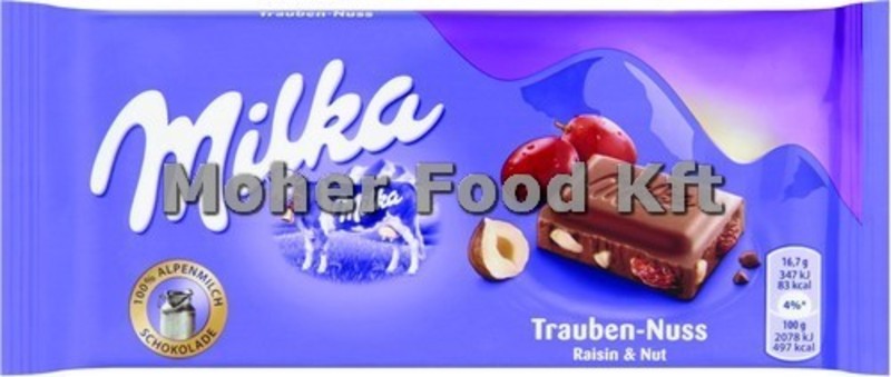 Milka 100 g Szőlő-Mogy      ##