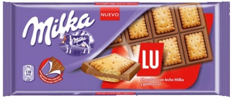 Milka  87g Sandwich LuBisc  ##