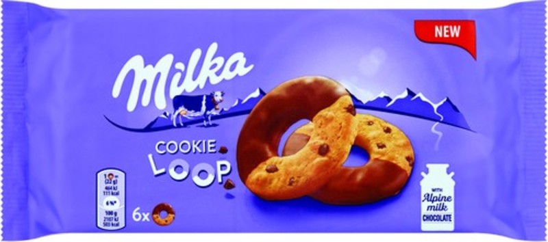 Milka Cookie Loop 132g