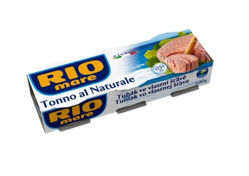 RioMare Tonhal 3x80g S&oacute;s L&eacute;ben