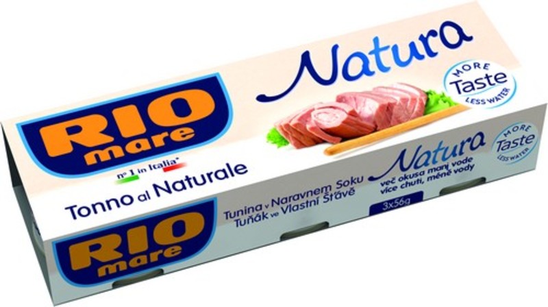 RioMare Tonhal 3x56g Nat&uacute;r l&eacute;b