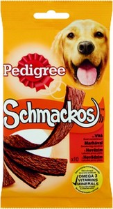 Pedigree Schmackos 86 g Marha