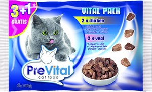 PreVital Macska 4x100g Vegyes