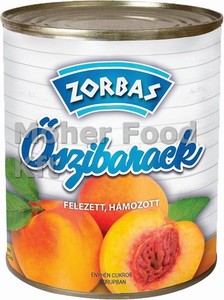 Őszibarack 820g Zorbas