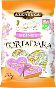 Szerencsi Tortadara Szivár 70g