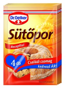 Dr.Oetker Sütőpor  (3+1)x12 g