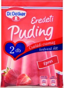 Dr.Oetker Pud 2x40g Eper